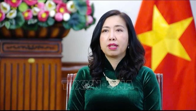 越南外交部副部长黎氏秋姮。图自越通社 le-thi-thu-hang-25725-10.jpg