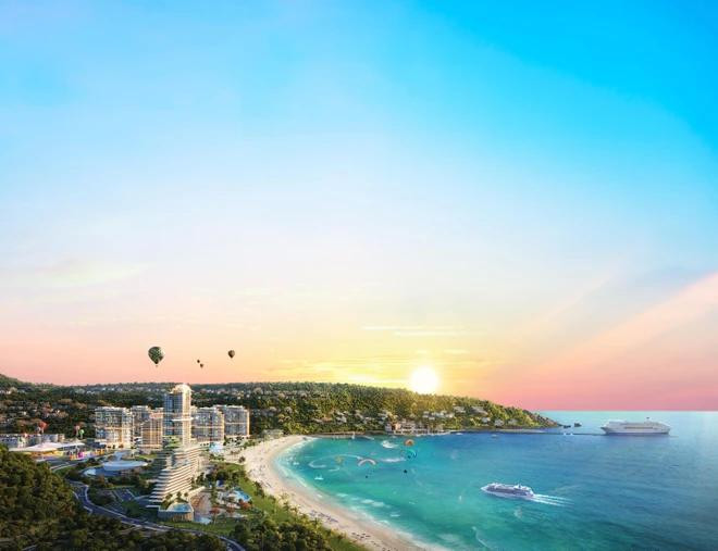 平定省归仁海滩。图自越通社