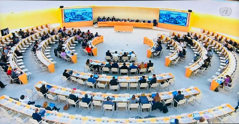 对话会全景。图自越南外交部