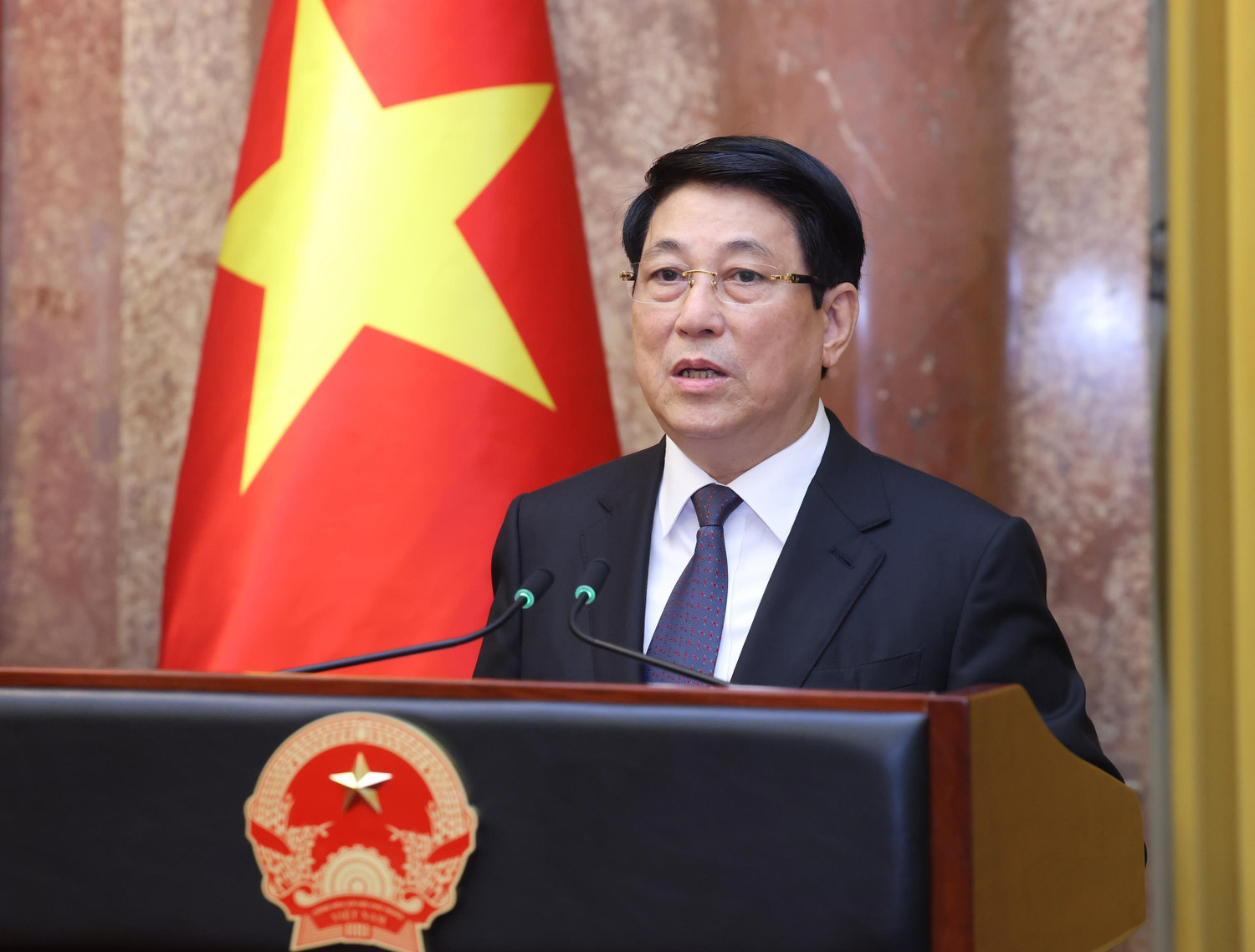 越南国家主席梁强向新任驻外大使颁发任命书 | Vietnam+ (VietnamPlus)