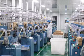前7个月越南经济保持增长势头迈向两位数目标。图自越通社
