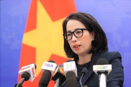 外交部发言人范秋姮。图自越通社