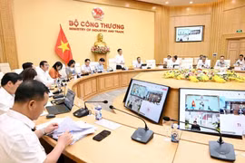 会议场景。图自越通社