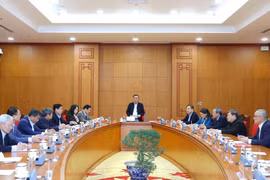会议现场。图自越通社