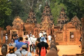 柬埔寨著名旅游胜地吴哥窟考古公园在2025年前5个月创下2450万美元的收入。图自shutterstock.com