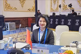 广东越粤旅游与商贸服务有限公司总经理、博士范氏清鸾。图自越通社