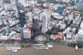 胡志明市在全球金融中心排名中上升11位。图自越通社