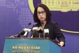 越南外交部发言人范秋姮。图自越通社