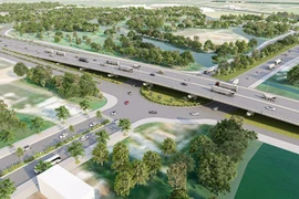 胡志明市-木牌高速公路效果图。图自互联网