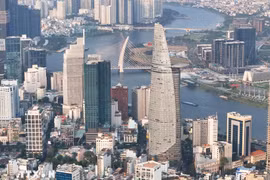 胡志明市的一角。图自越通社