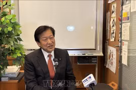 日本自由民主党（LDP）国际部部长山口壮。图自越通社