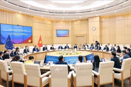 会议现场。图自越通社