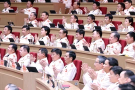 与会代表。图自越通社