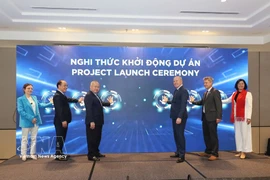 提升越南企业领导力项目启动。图自越通社