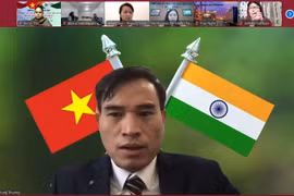 越南驻印度大使馆商务参赞裴忠上。图自越通社