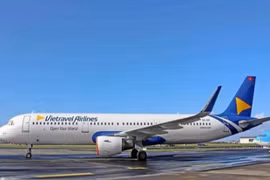 空客 A321CEO是越捷旅游航空公司首架飞机。图自tuoitre.vn