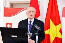 瑞士金融科技协会联合主席菲利普·J·魏茨。图自越通社