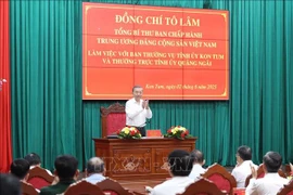 苏林总书记出席会议。图自越通社