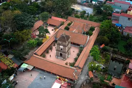 桑寺--京北地区国家级特殊遗迹。图自越通社