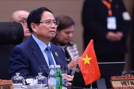 越南政府总理范明政。图自越通社