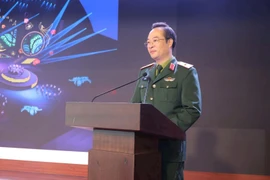 越南人民军广播电视中心主任范文秀少将。图自越通社