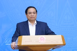 越南政府总理范明政。图自越通社