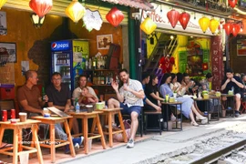 2026年头两个月，首都河内接待国际游客约155万人次，增长35.6%。图自越通社