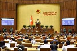 会议现场。图自越通社
