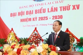 黎明银同志当选莱州省委书记。图自越通社