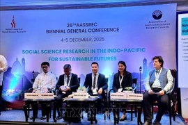 与会代表。图自越通社