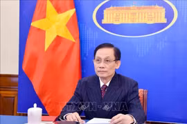 越共中央书记处书记、外交部长黎怀忠。图自越通社