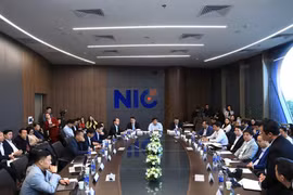 会议现场。图自越通社