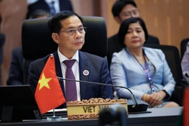 越南副总理、外交部长裴青山。图自越通社
