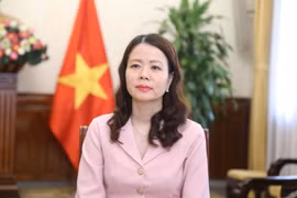 越南外交部副部长阮明姮。图自越通社