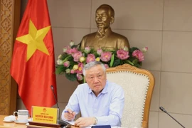 阮和平副总理。图自越通社
