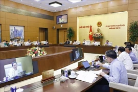 会议现场。图自越通社