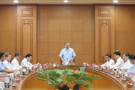 会议现场。图自越通社