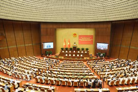 会议现场。图自越通社
