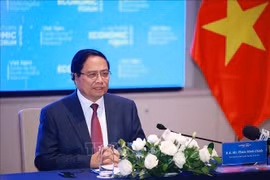 越南政府总理范明政。图自越通社