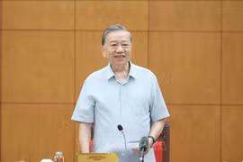 越共中央总书记苏林。图自越通社