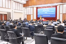 会议现场。图自越通社