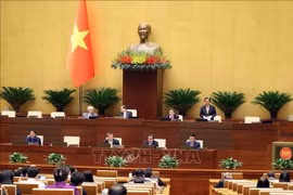 会议现场。图自越通社
