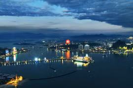 广宁省禄门湾。图自广宁报