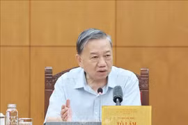 苏林总书记。图自越通社