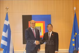 越南国会副主席阮德海对希腊进行正式访问