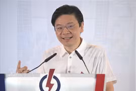 新加坡总理黄循财。图自越通社