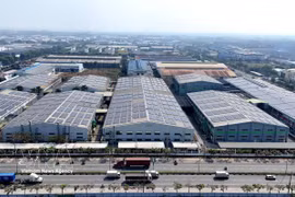 胡志明市VSIP工业园区。图自越通社