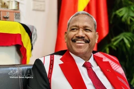 东帝汶驻越大使若昂·佩雷拉。图自越通社