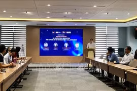 座谈会场景。图自越通社