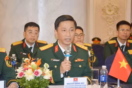 越南人民军总政治局军队军队青年工作部部长阮光辉上校。图自人民军报